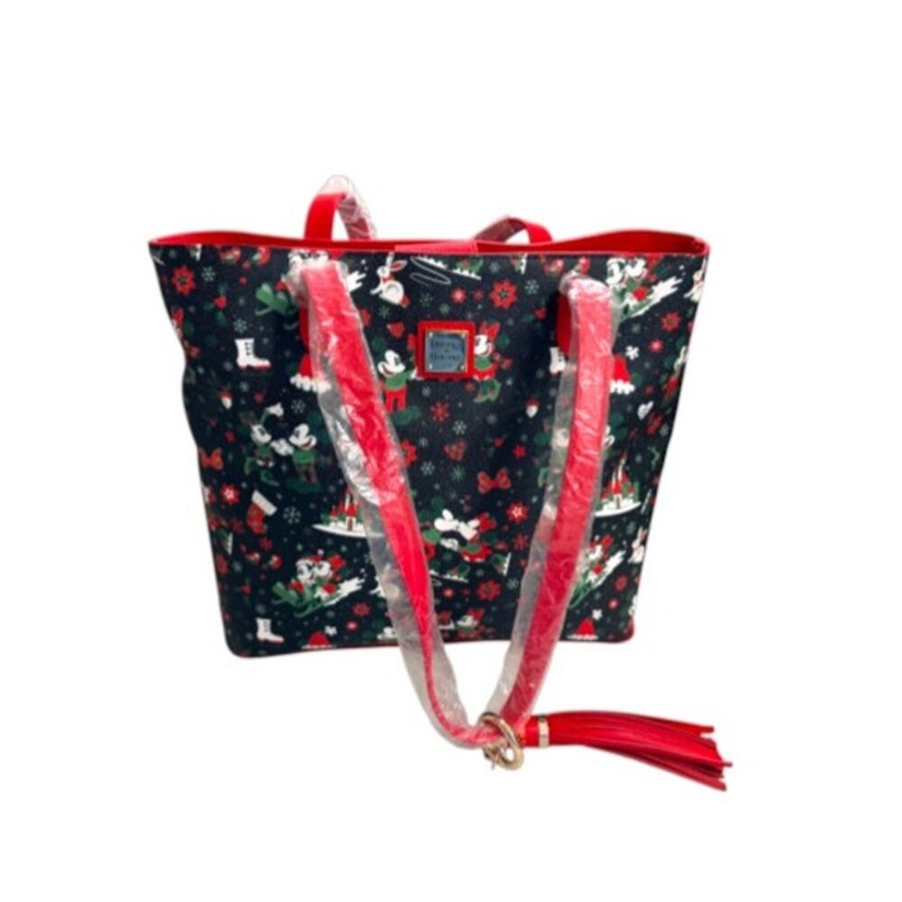 NWT Disney Dooney & Bourke Woodland Winter Hadley Tote 2017